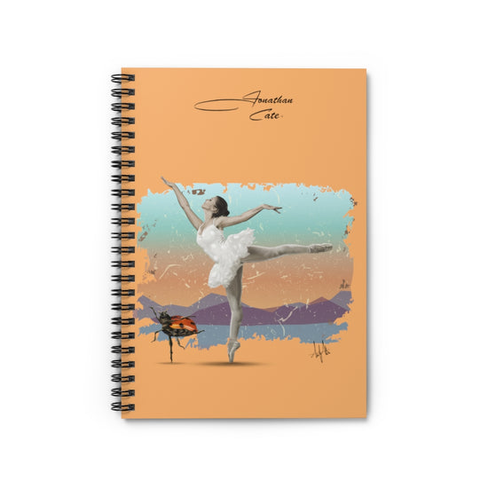 Ballerinas Spiral Notebook - Ruled Line