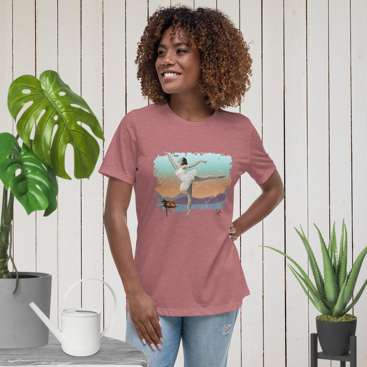 Load image into Gallery viewer, Women&amp;#39;s Relaxed Ballerinas T-Shirt
