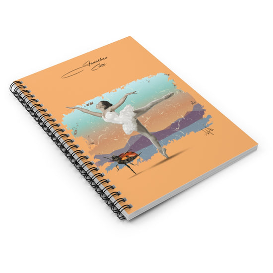 Ballerinas Spiral Notebook - Ruled Line