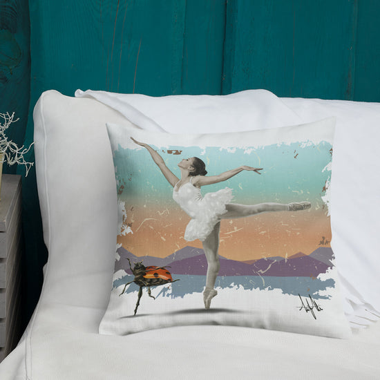 Load image into Gallery viewer, Ballerinas Pillow
